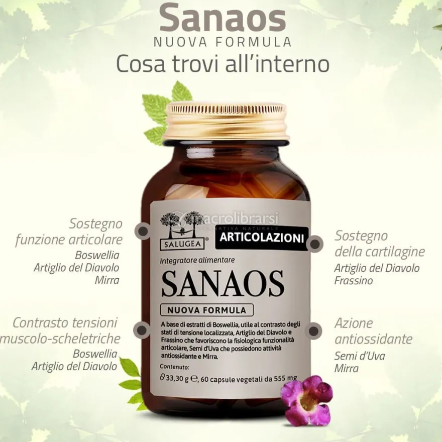 Sanaos Nuova Formula – Integratore Ossa e Articolazioni