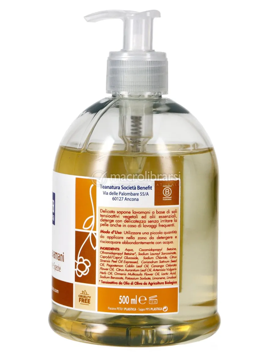 Sapone Lavamani - Agrumi Fiori e Spezie - 500 ml