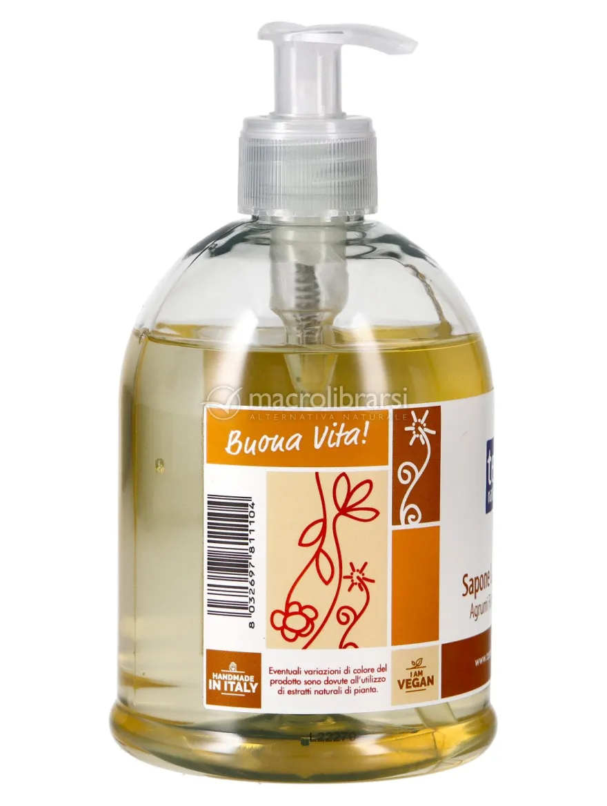 Sapone Lavamani - Agrumi Fiori e Spezie - 500 ml