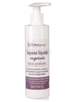 Sapone Liquido Vegetale Senza Profumo