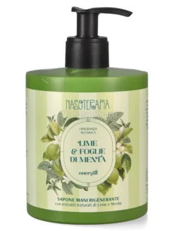 Sapone Mani Rigenerante Lime e Foglia di Menta