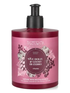 Sapone Mani Rivitalizzante Uve Dolci e Legno di Cedro
