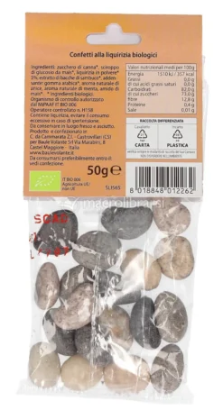 Sassolini alla Liquirizia Biologici