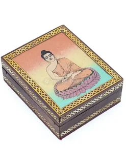 Scatola in Legno per Tarocchi - Buddha