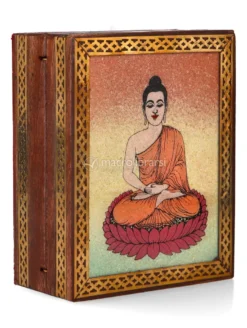 Scatola in Legno per Tarocchi - Buddha