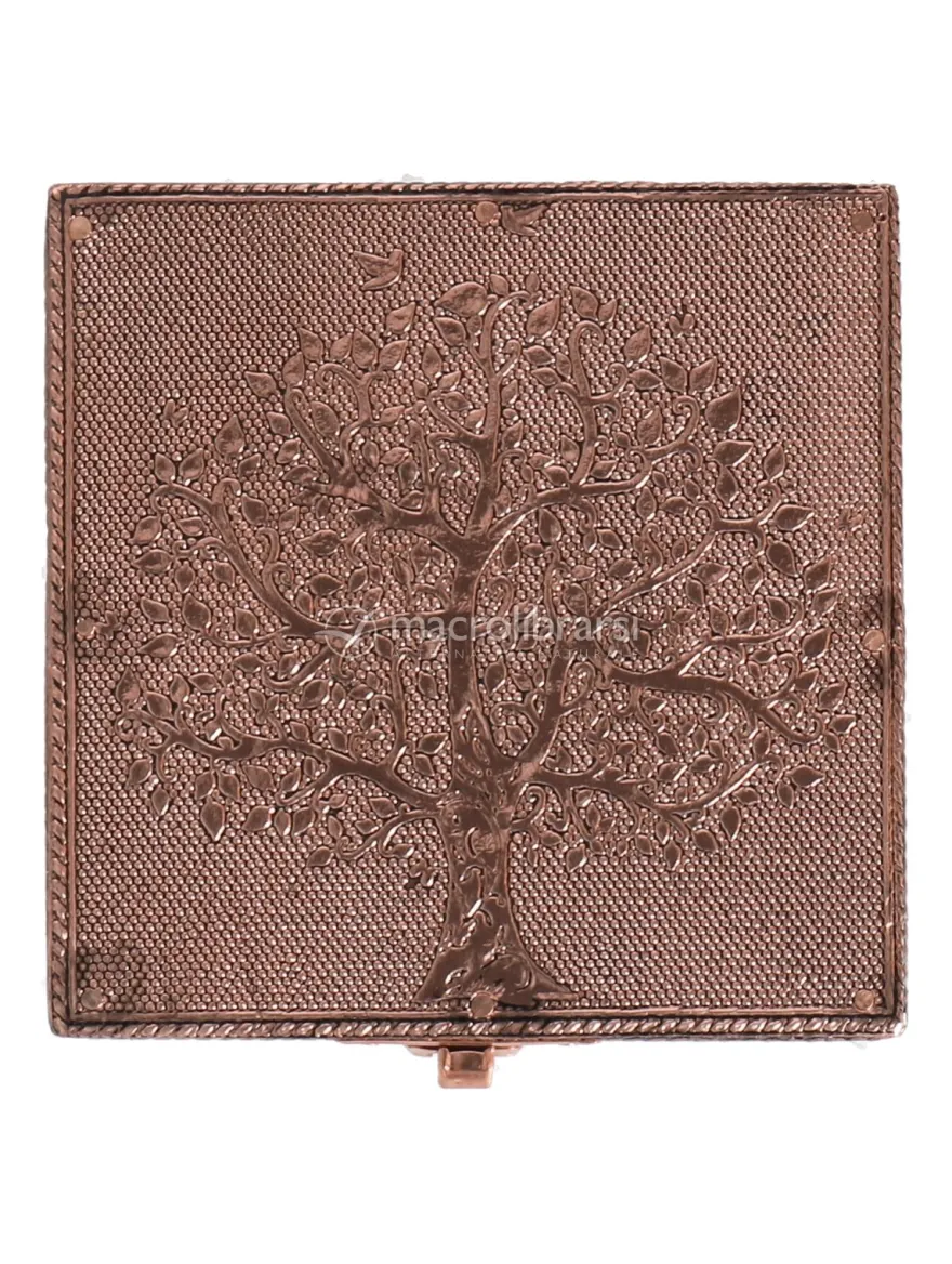 Scatola Portagioie in Rame Albero della Vita