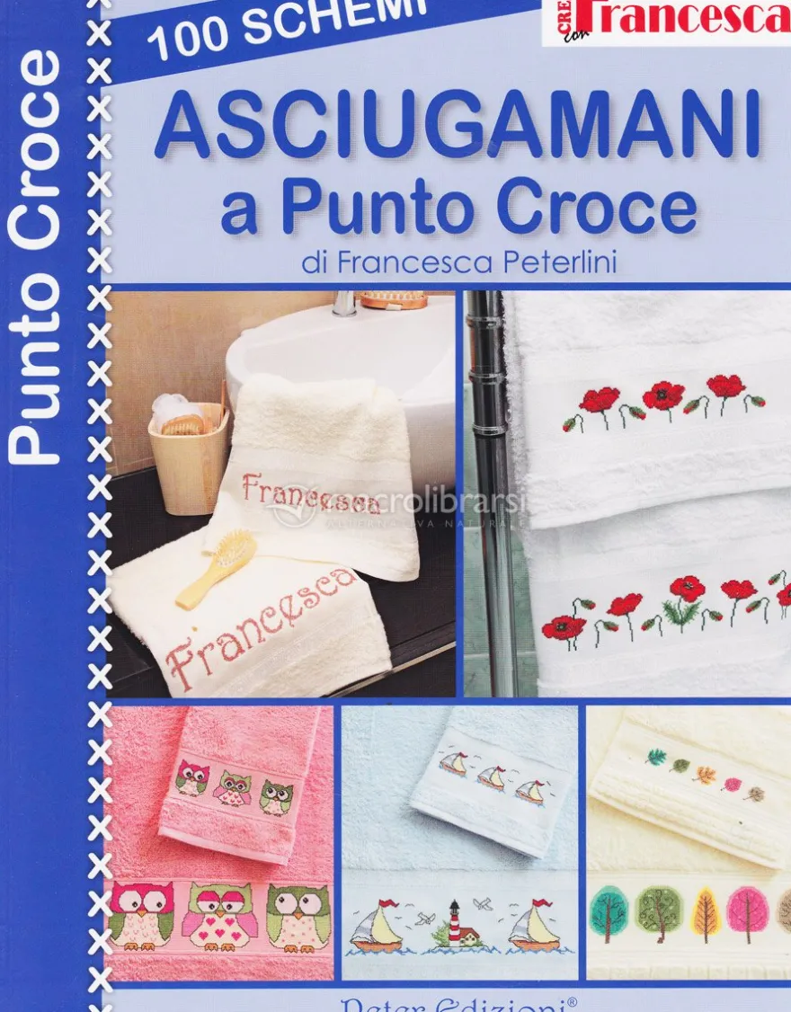 100 Schemi - Asciugamani a Punto Croce