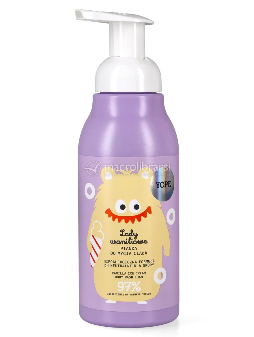 Schiuma Detergente Corpo per Bambini Vanilla Ice Cream