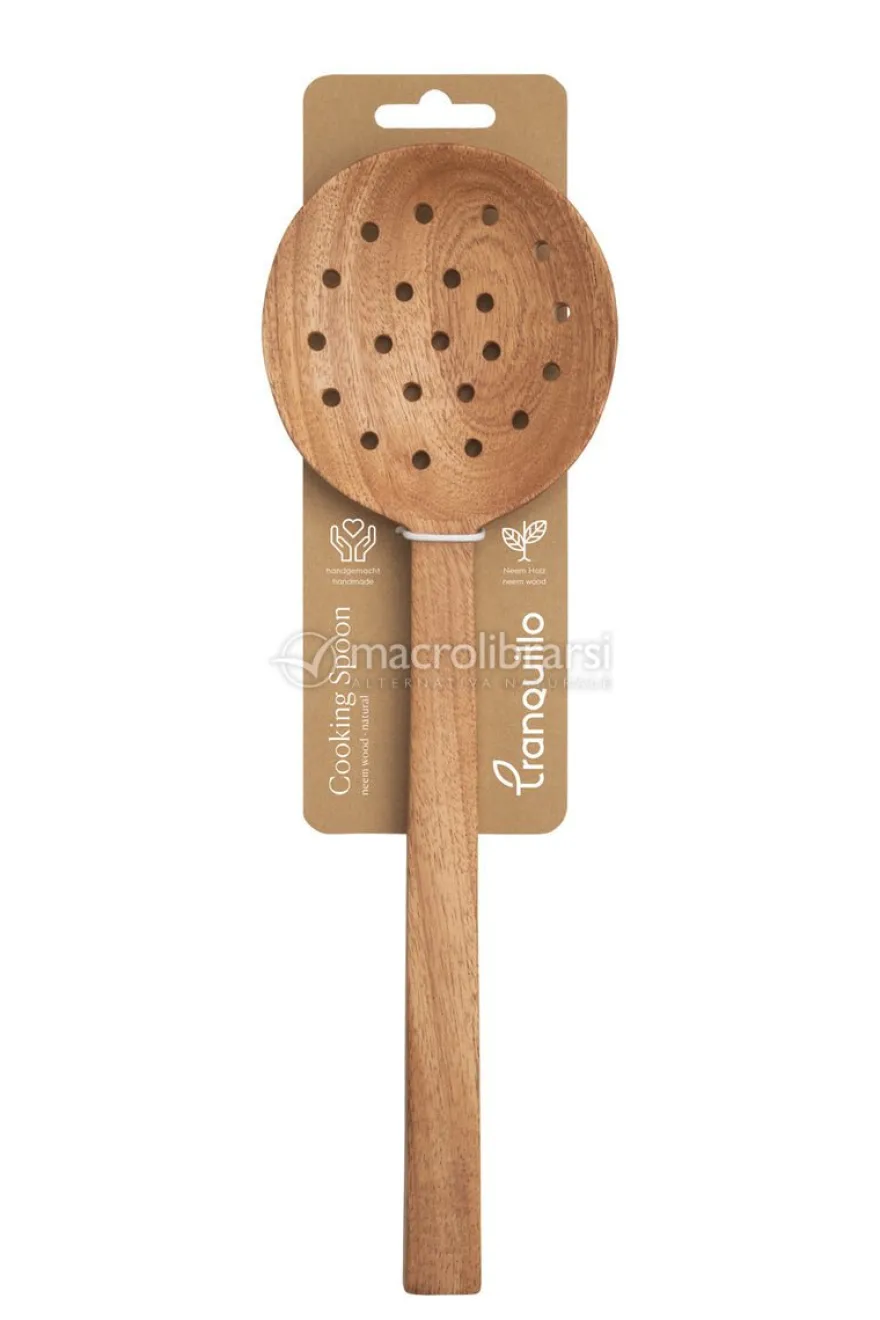 Schiumarola in Legno di Neem