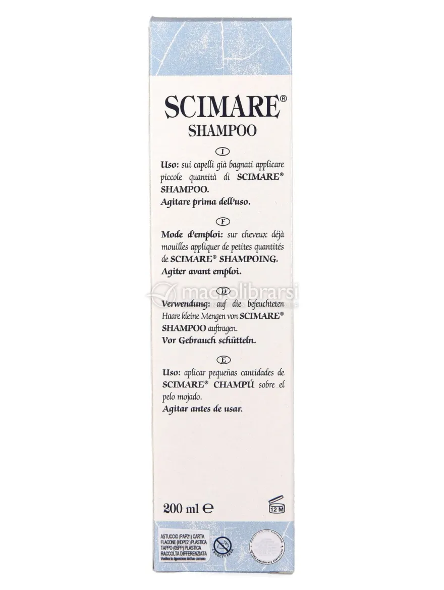 Scimare Shampoo - Restauratore dei Capelli alla Linfa di Betulla