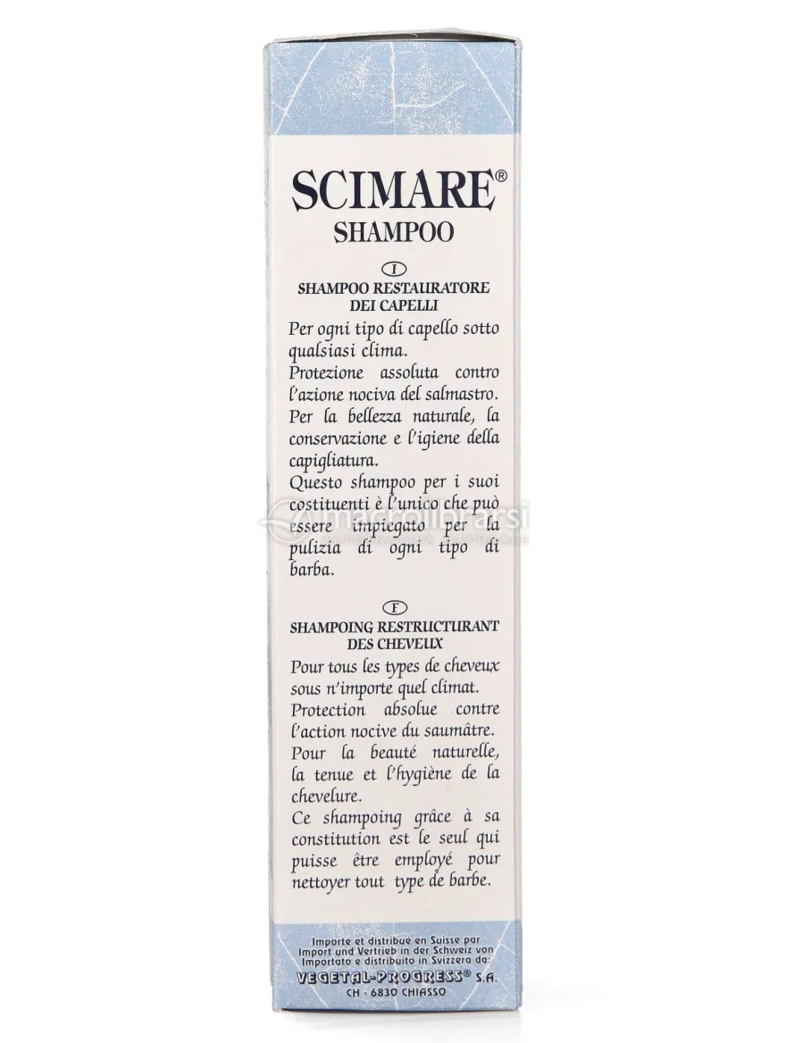 Scimare Shampoo - Restauratore dei Capelli alla Linfa di Betulla