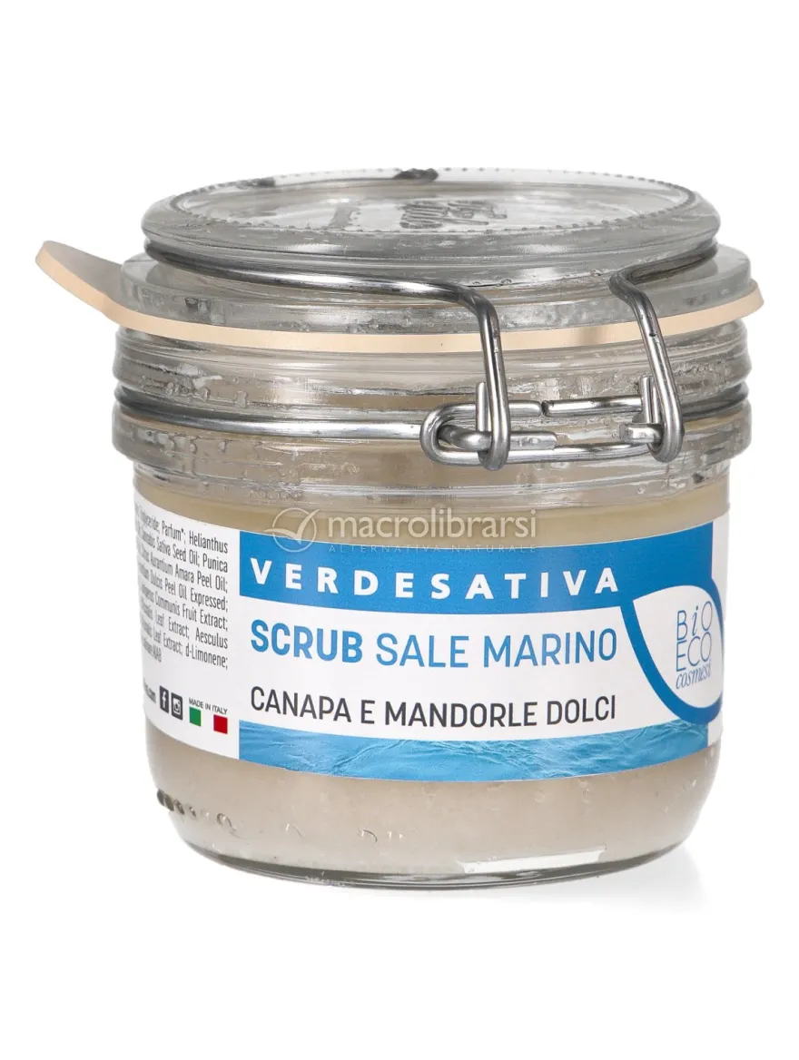 Scrub Corpo Sale Marino, Canapa e Mandorle