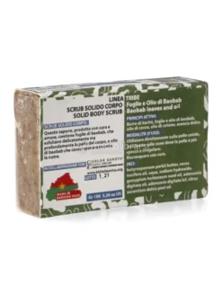 Scrub Corpo Solido - Foglie e Olio di Baobab