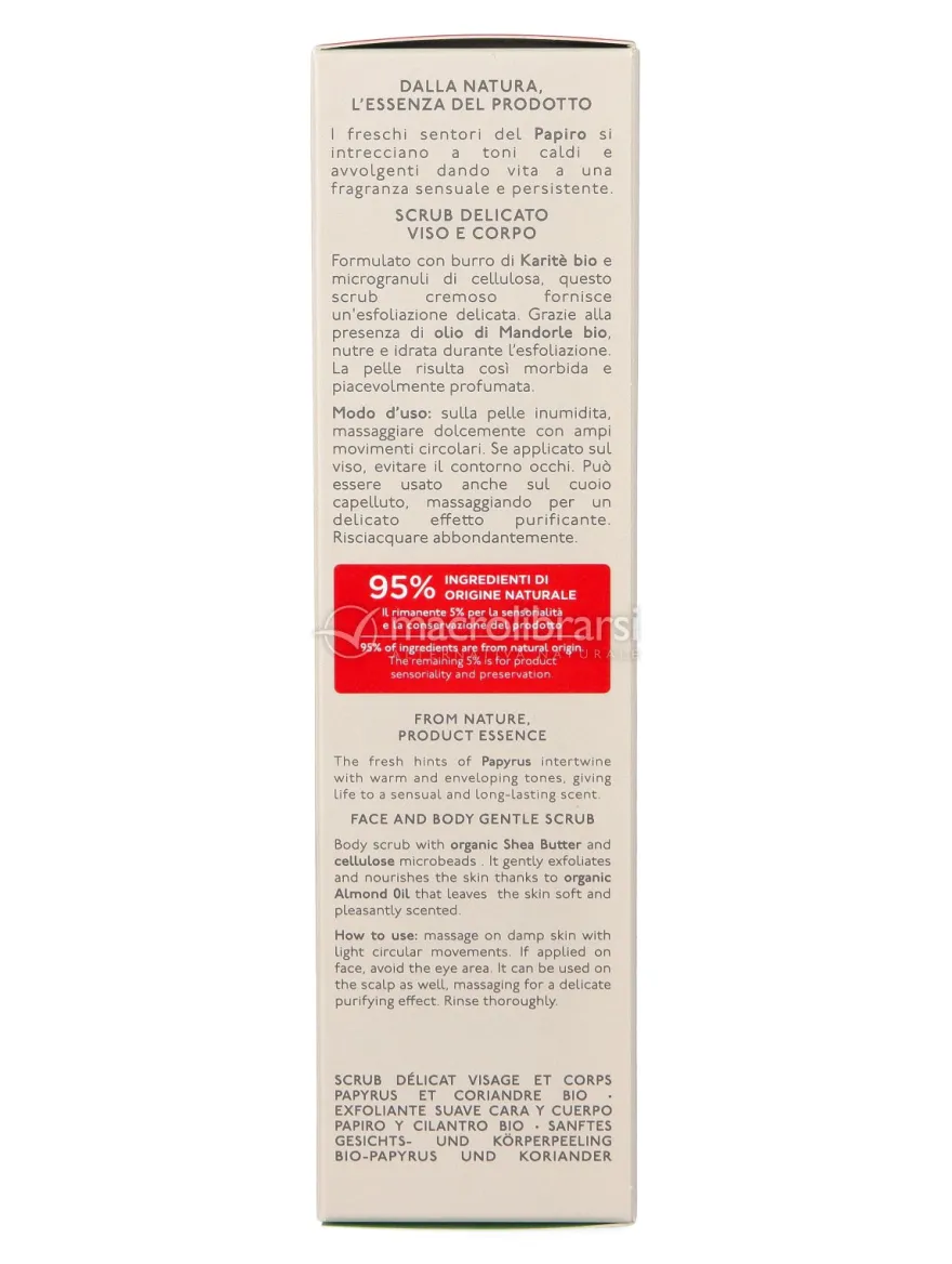 Scrub Delicato Viso e Corpo Papiro Assoluto
