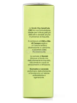 Scrub Viso - Sensi Cute CBD