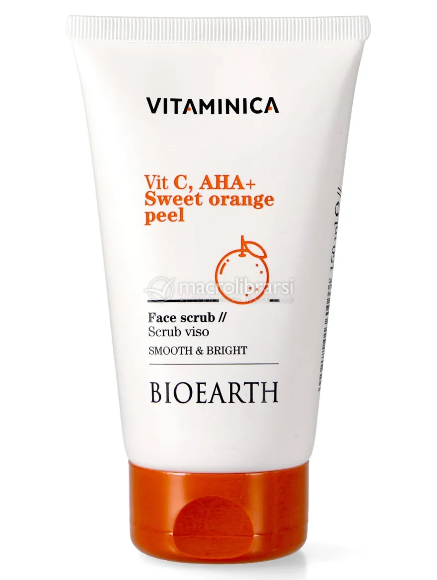 Scrub Viso Vit. C, AHA + Sweet Orange Peel