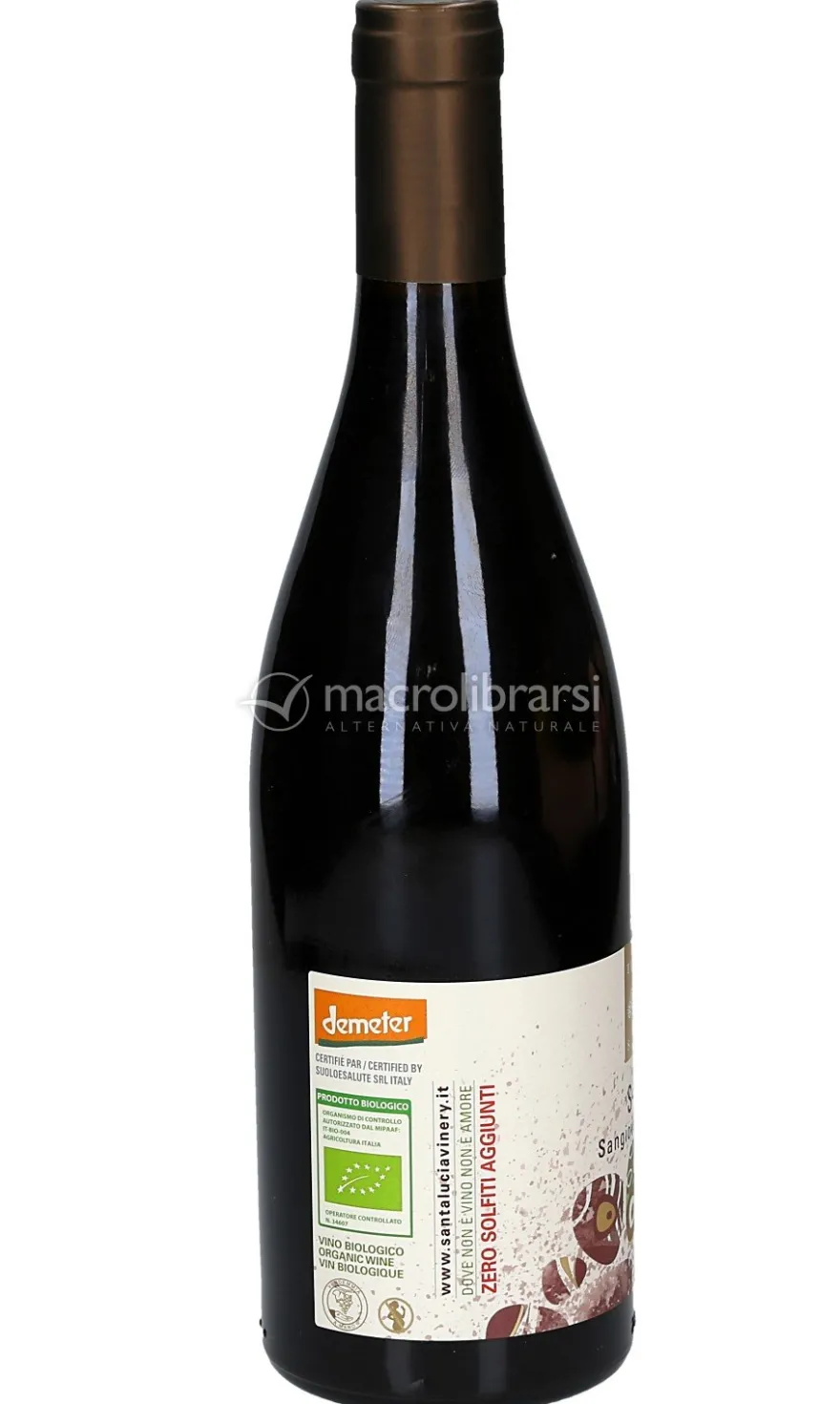 S-cètt - Vino Rosso Sangiovese Bio
