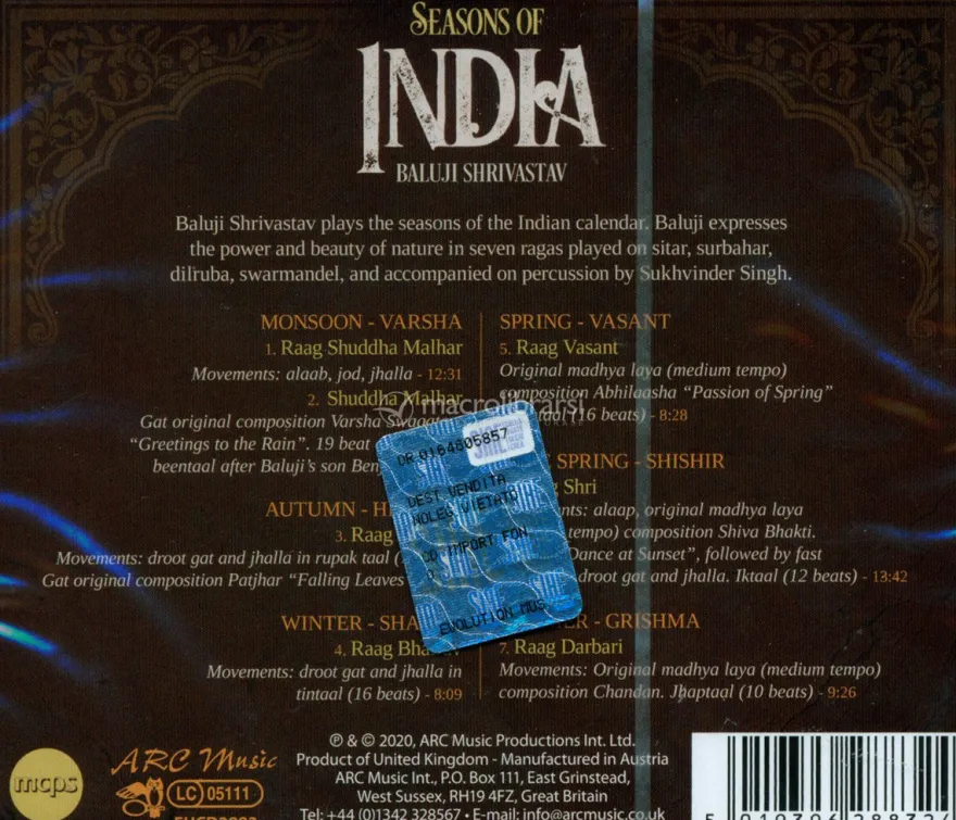 Seasons of India