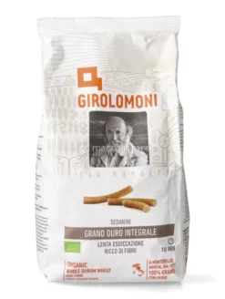 Sedanini Integrali di Grano Duro Bio