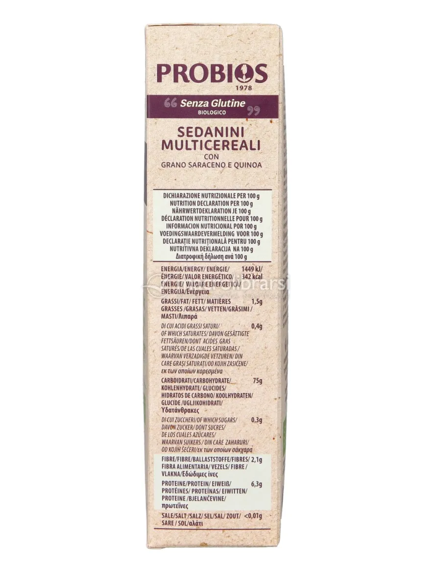 Sedanini Multicereali Bio