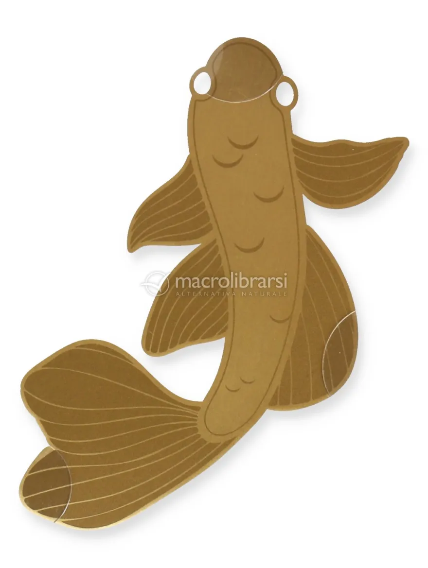 Segnalibro in Ottone - Carpa Koi