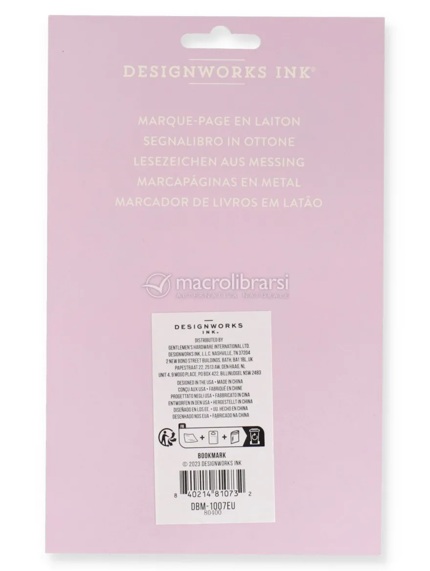 Segnalibro in Ottone - Carpa Koi