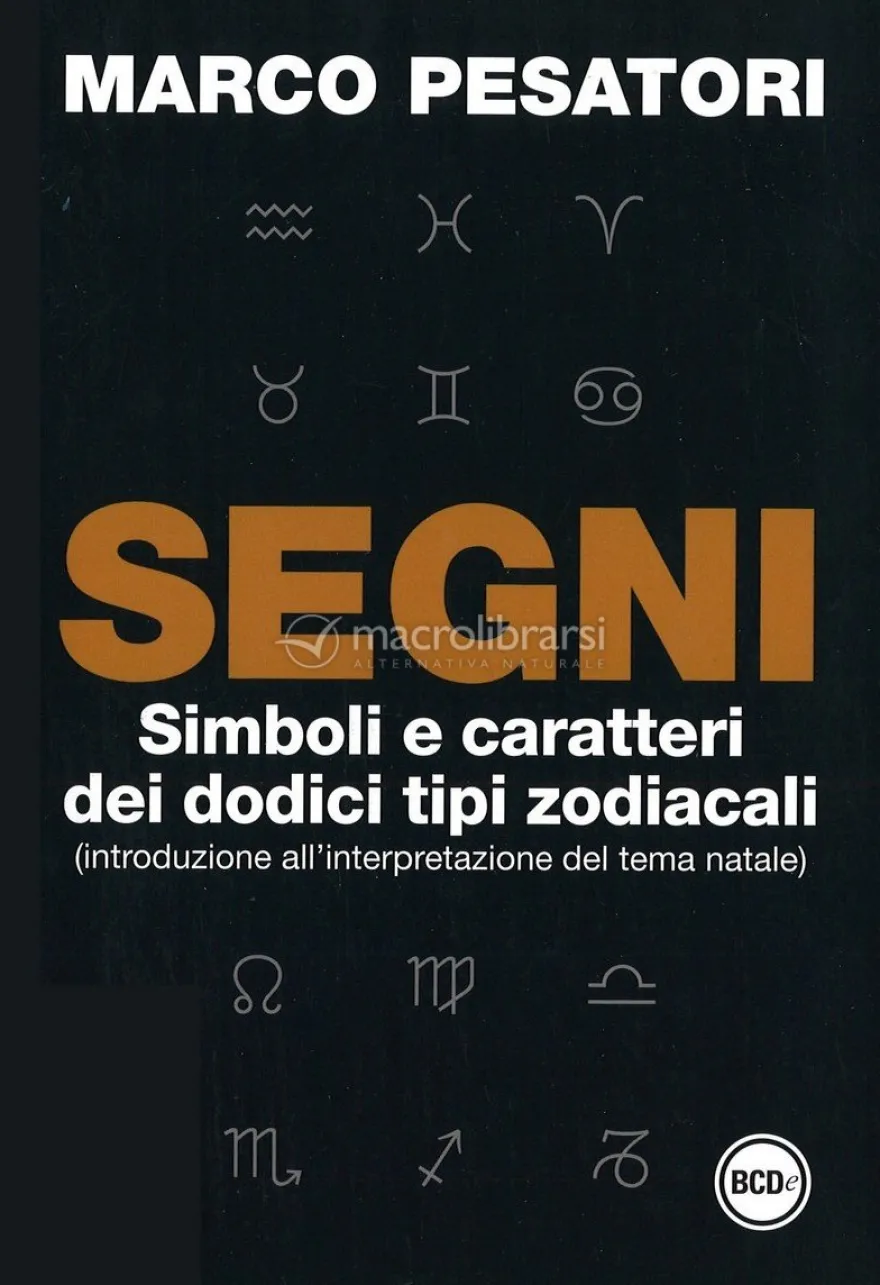 Segni. Simboli e Caratteri dei Dodici Tipi Zodiacali