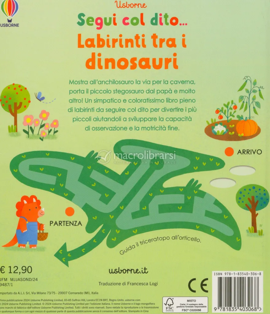 Segui col Dito - Labirinti tra i Dinosauri