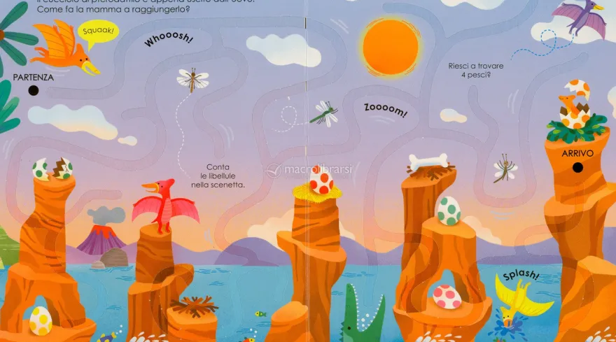 Segui col Dito - Labirinti tra i Dinosauri