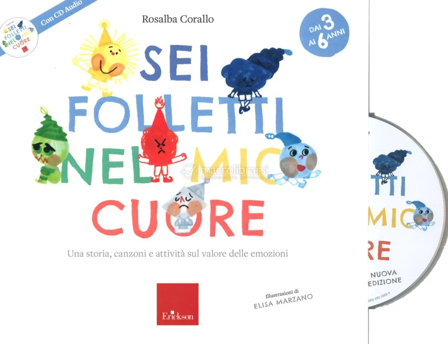 Sei Folletti nel Mio Cuore - 3/6 Anni con CD Audio