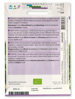 Semi di Aneto Tetra - Erbe Aromatiche