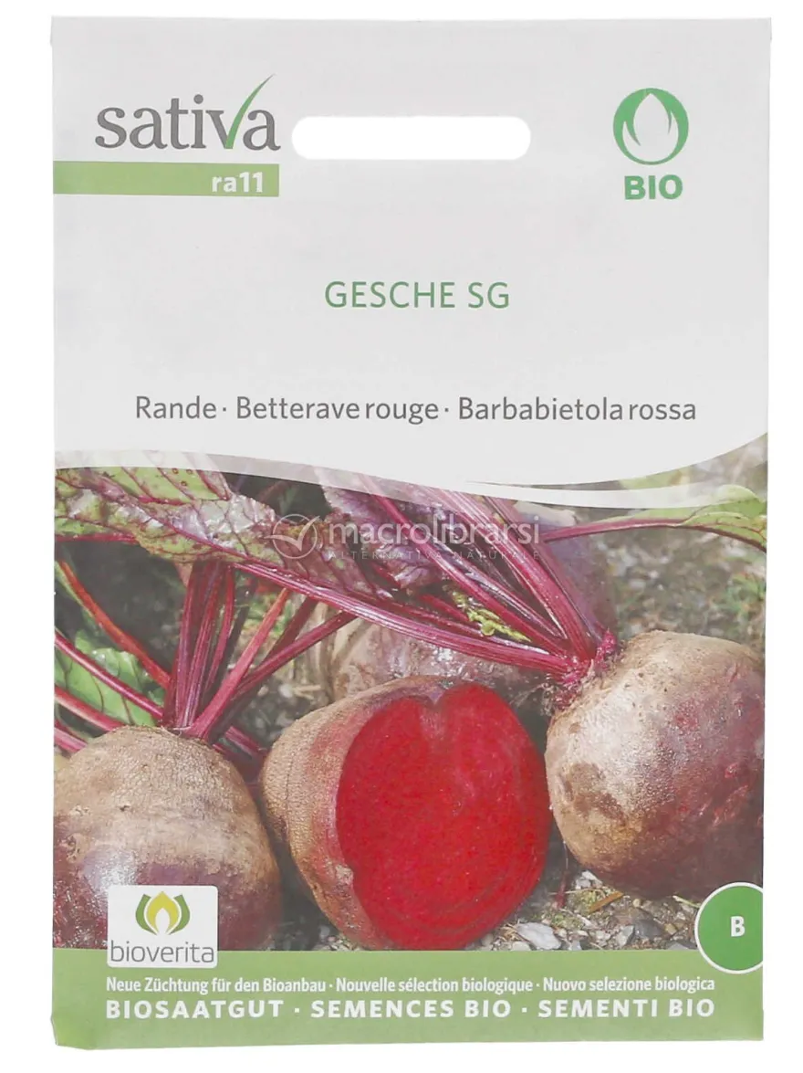 Semi di Barbabietola Rossa - Gesche Sg