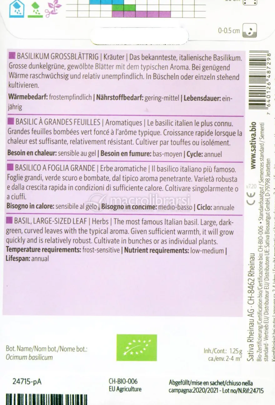 Semi di Basilico
