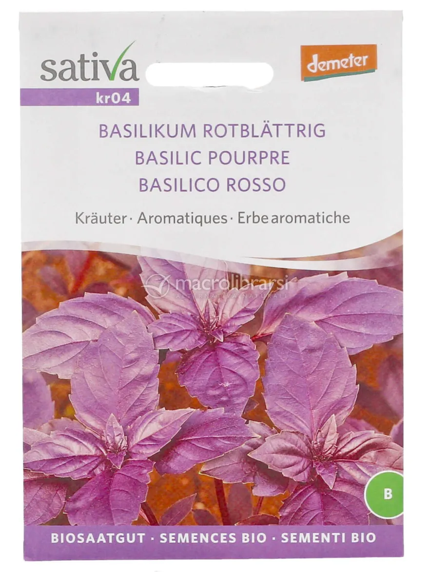Semi di Basilico Rosso