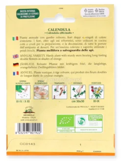 Semi di Calendula Officinalis Bio