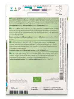 Semi di Cavolo Rapa Bianco Enrico Bio