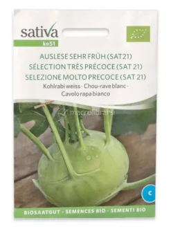 Semi di Cavolo Rapa Bianco Enrico Bio