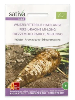 Semi di Erbe Aromatiche Bio - Prezzemolo Radice, Mi-lungo