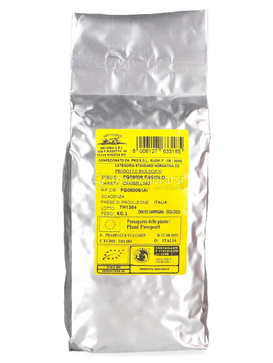 Semi di Fagiolo Nano Cannellino 1 kg