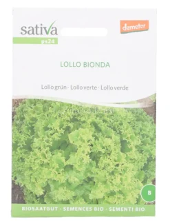 Semi di Insalata Lollo Bionda
