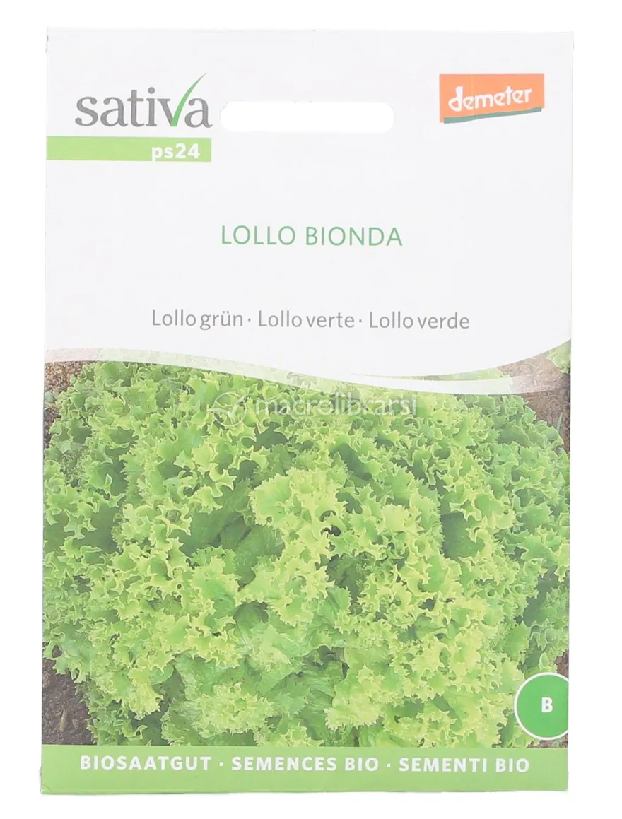 Semi di Insalata Lollo Bionda