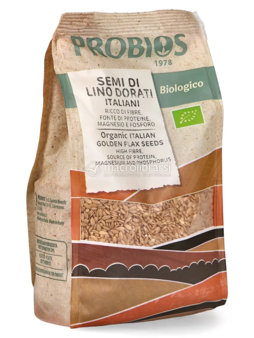 Semi di Lino Dorati Italiani Bio