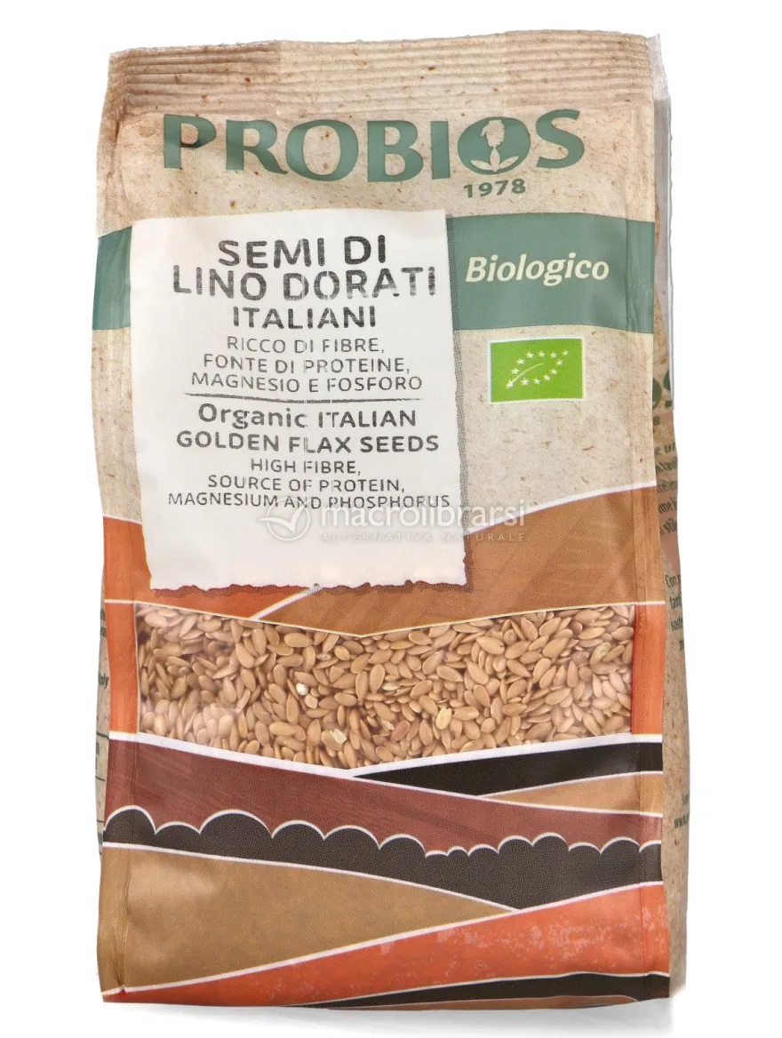 Semi di Lino Dorati Italiani Bio