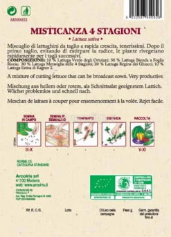 Semi di Misticanza Bio