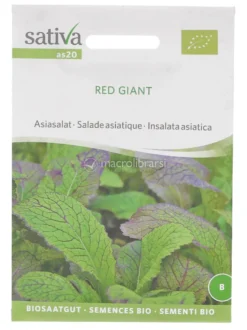 Semi d'Insalata Asiatica Red Giant