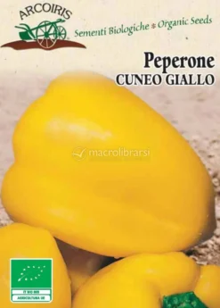 Semi di Peperone Cuneo Giallo - 0,5 gr - BU051