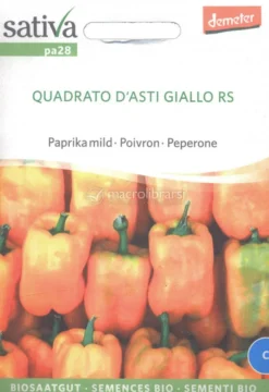 Semi di Peperone Quadrato d'Asti Giallo