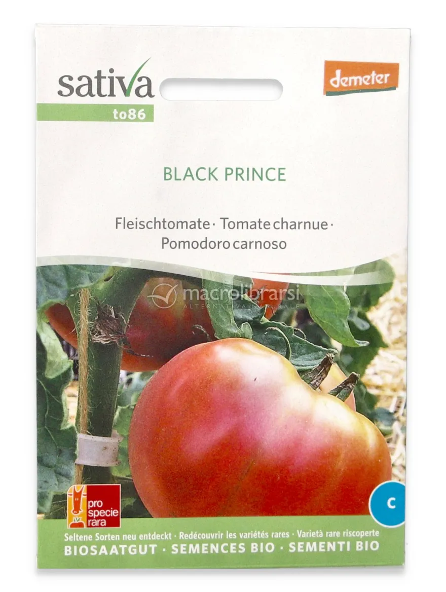 Semi di Pomodoro Carnoso Bio - Black Prince