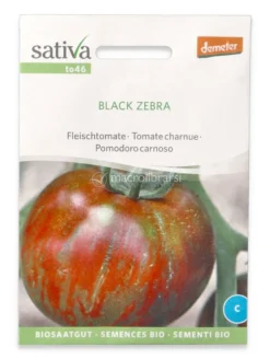 Semi di Pomodoro Carnoso Bio - Black Zebra
