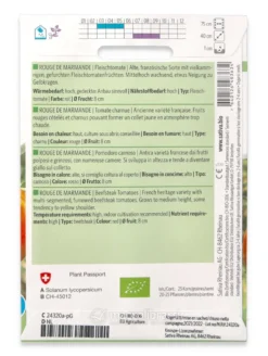 Semi di Pomodoro Carnoso Bio - Rouge De Marmande